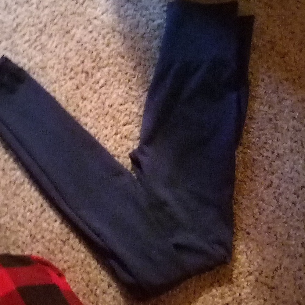 Navy blue leggings